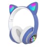 RGB Cat Ear Bluetooth Headphones With Mic TF Card  Wired Mode For Kids And Music Lovers 5