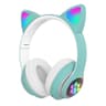 RGB Cat Ear Bluetooth Headphones With Mic TF Card  Wired Mode For Kids And Music Lovers 7