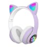 RGB Cat Ear Bluetooth Headphones With Mic TF Card  Wired Mode For Kids And Music Lovers 16