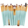 Makeup Brush Set With Wooden Handles  Soft Nylon Bristles For Flawless Beauty Application 17