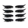 Waterproof Self Adhesive Glitter Eyeliner  False Eyelash Stickers For Smoky Cat Eye Makeup 10