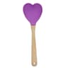 Premium Heart Shaped Silicone Spatula Heat Resistant Nonstick Silicone Spatula For Baking  Cooking 1