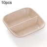 Premium 10 Piece Wheat Straw Kitchen Sauce  Seasoning Dish Set 7