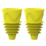 Reusable Fruit Fly Trap Bottle Insert Set Kitchen Fly Catcher  Insect Trap 0