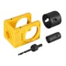 Precision Door Lock Installation Kit With Hole Saw Guide Template For Wooden Doors 5