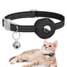 SafeTrack Reflective AirTag Cat Collar With Bell  Secure Silicone Holder 5