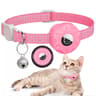 SafeTrack Reflective AirTag Cat Collar With Bell  Secure Silicone Holder 11