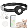 SafePaw GPS Cat Tracker Collar For IOS  Android Real Time Pet Locator With Reflective Safety Design 0