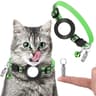 AirTag Pet Collar With Reflective Safety Buckle  Bell For Cats And Small Dogs 5