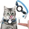 AirTag Pet Collar With Reflective Safety Buckle  Bell For Cats And Small Dogs 10