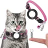 AirTag Pet Collar With Reflective Safety Buckle  Bell For Cats And Small Dogs 6