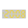 Smart Voice Control LED Digital Alarm Clock With Temperature Display  USB Power 6