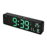 Smart LED Digital Alarm Clock With Temperature Display Dual Alarms  Adjustable Brightness 7