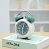 Silent Analog Bedside Alarm Clock With Night Light For Bedroom  Desk 7