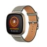 Premium Genuine Leather Watch Band For Fitbit Versa 4  Sense 2 Replacement Strap 8