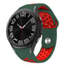 Samsung Galaxy Silicone Watch Band With Two Tone Reverse Buckle For Galaxy Watch FE 7 6 5 4 15