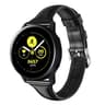 Leather Watch Band For Samsung Galaxy Watch Slim Replacement Strap With Metal Buckle 2