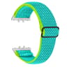 Honor Watch X5 Elastic Nylon Watch Band Wave Pattern Woven Watch Strap With Silver Connector 12