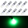 10 Pack T5 LED Bulbs For Car Dashboard Instrument Panel Gauge Cluster Speedometer Lights 9