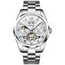 OLEVS 7028 Automatic Mechanical Watch For Men With Luminous Watch Dial And Leather Strap 8