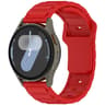 Silicone Watch Band Shaped Soft Adjustable Replacement Strap For Smartwatches 12