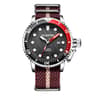 OCHSTIN 7003B Mens Quartz Watch Waterproof Luminous Multifunction Business Watch With Nylon Strap 0