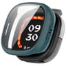 For Fitbit Ace LTE Protective Case With Tempered Glass Screen Protector PC Full Coverage Cover 14
