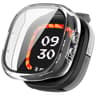 For Fitbit Ace LTE Protective Case With Tempered Glass Screen Protector PC Full Coverage Cover 15