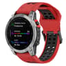 Garmin Enduro2 Tactix7 Silicone Watch Band 26mm Two Color Replacement Watch Strap With Reverse Buck 9