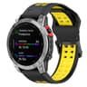 Garmin Enduro2 Tactix7 Silicone Watch Band 26mm Two Color Replacement Watch Strap With Reverse Buck 10