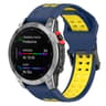 Garmin Enduro2 Tactix7 Silicone Watch Band 26mm Two Color Replacement Watch Strap With Reverse Buck 15