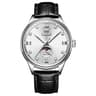 OLEVS 7039 Automatic Mechanical Watch For Men Moon Phase Leather Watch Luminous Waterproof Wristwat 7