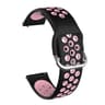 Samsung Galaxy Watch Active2 44mm Silicone Watch Band Two Color Sport Replacement Strap 7