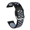 Samsung Galaxy Watch Active2 44mm Silicone Watch Band Two Color Sport Replacement Strap 12