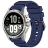 TicWatch Atlas Pro 5 Enduro Silicone Watch Band With Black Steel Buckle Adjustable Replacement Stra 15