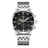 OCHSTIN 7248 Mens Stainless Steel Watch Multifunctional Quartz Business Dress Watch 7