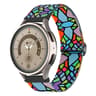 Colorful Nylon Watch Band For Coros Apex Pro And Apex 46mm Breathable Woven Strap 1