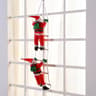 Climbing Rope Santa Claus Plush Doll Christmas Toy Gift Holiday Ornament Fireplace Decoration Chris 7