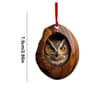 Christmas Tree Pendant Seasonal Decor Acrylic Animal Ornaments Hanging Xmas Navidad Party Supplies  9