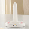 Adjustable Cartoon Cat Phone Stand Cute Desktop Holder for Videos Calls Fits Most Smartphones