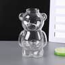 Creative Milk Coffee Water Cups Cartoon Bear Shaped Coffee Mug Cute Bear Mug Glass Cup With Straw T 5
