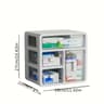 Large Capacity Multi Layer Medicine Box Drawer Type Medicine Cabinet For Home Care Ideal For Profes 4