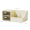 Cosmetics Desktop Storage Box Cute Drawertype Box Office Stationery Desk Organizer 5