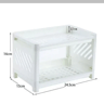 Double Layer Storage Rack Desk Organizer for Office Desk Rectangular Student Desk Accessories Hold