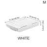 SelfAdhesive Plastic Storage Holder Hidden Organizer For School Office Kitchenware Stationery Cosme 7