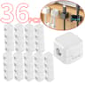 Adjustable Cord Holder Magnetic Cable Clips Desk Cable Management Wire Organizer Keeper 9