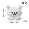 Cute Desktop Cable Managers SelfAdhesive USB Cable Clips Wire Cord Management Holder For Office Des 6