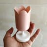 Tulip Shaped Pen Holder Creative Makeup Brush Storage Box Desk Organizer For Students And Women 5