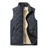 Casual Multifunctional Plus Size Warm Mens Cotton Vest Jacket Autumn And Winter Fashion Sleeveless  2