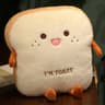 Soft Toast Simulation Bread Pillow Plush Food Doll Cute Hand Cushion Home Decor Birthday Gift 4